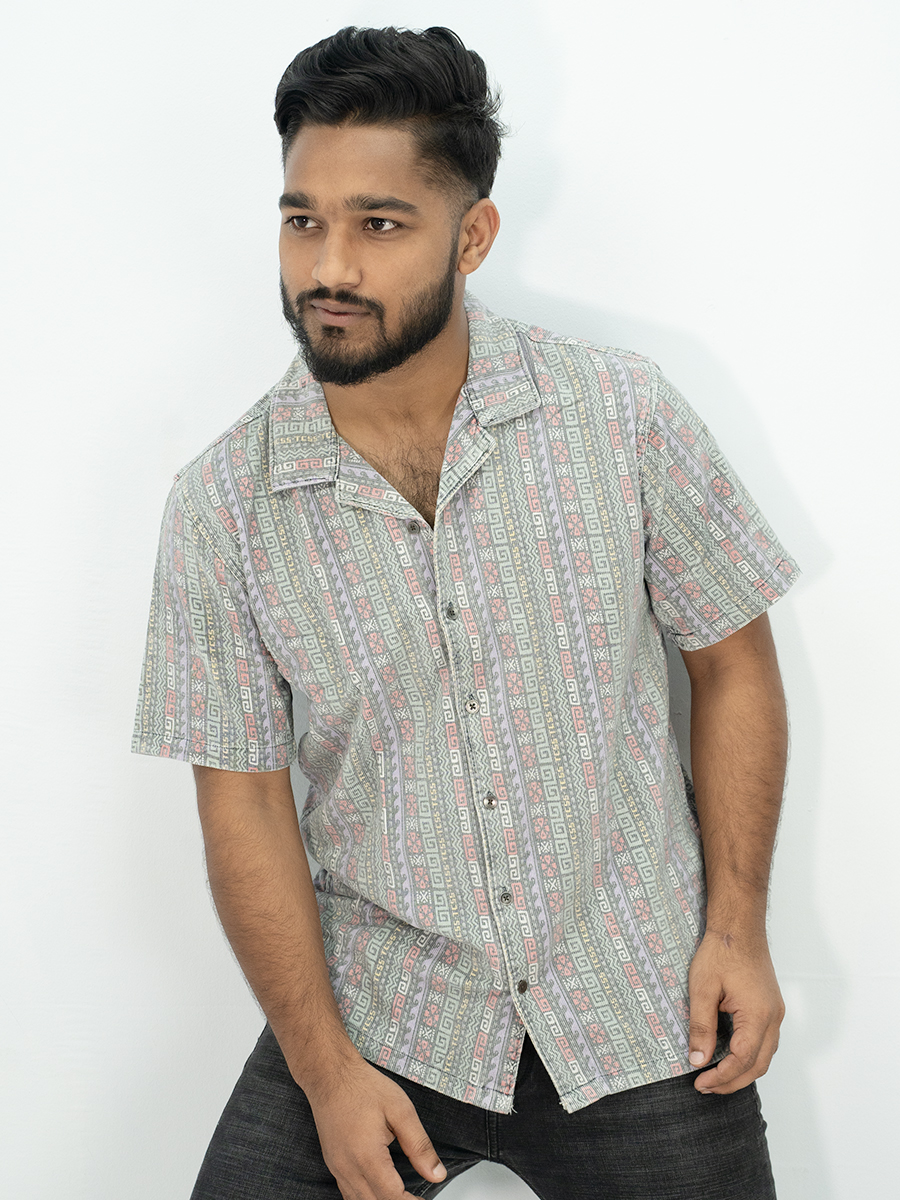 JACK & JONES HALF SLEEVE SHIRT