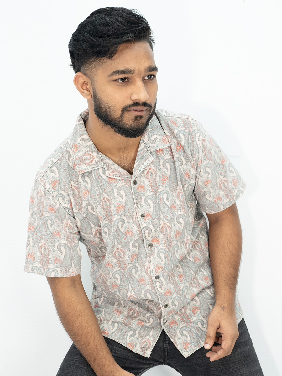 JACK & JONES HALF SLEEVE SHIRT