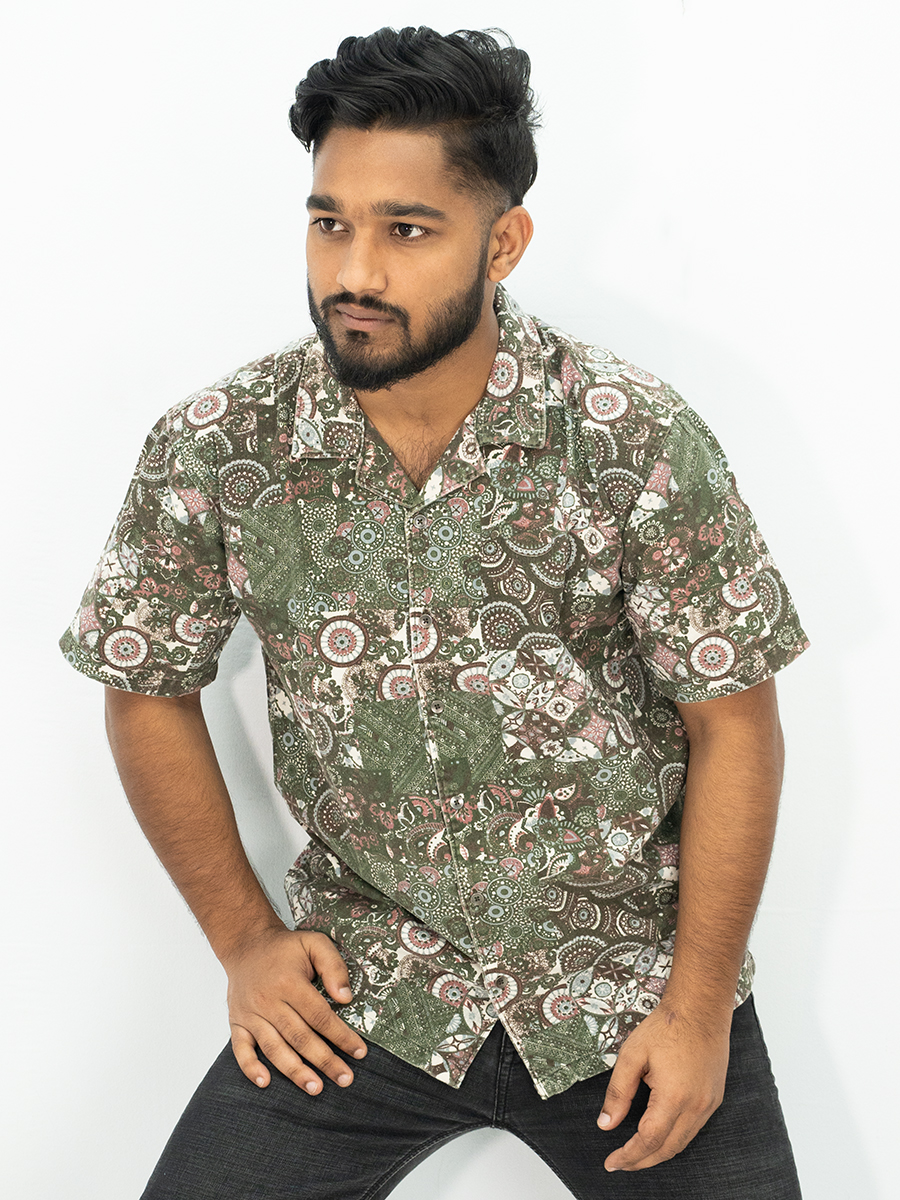 JACK & JONES HALF SLEEVE SHIRT